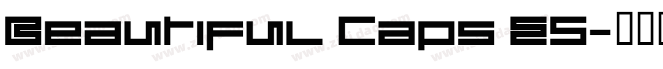 Beautiful Caps ES字体转换